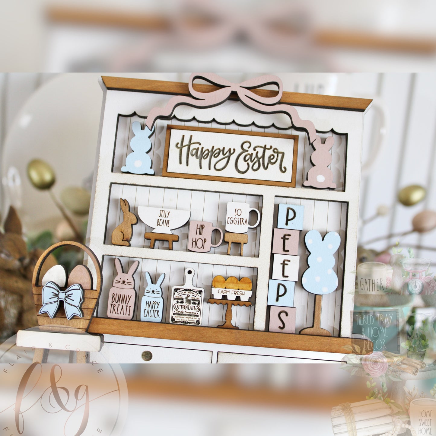 Easter Hutch Shelf Sitter