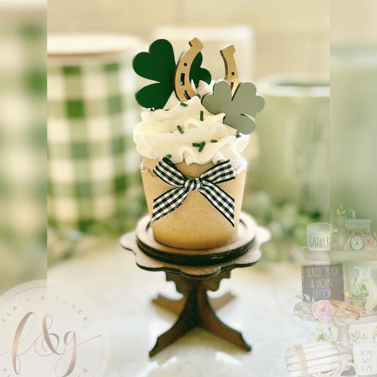 St. Patrick’s Day Collection - Lucky Faux Cupcake