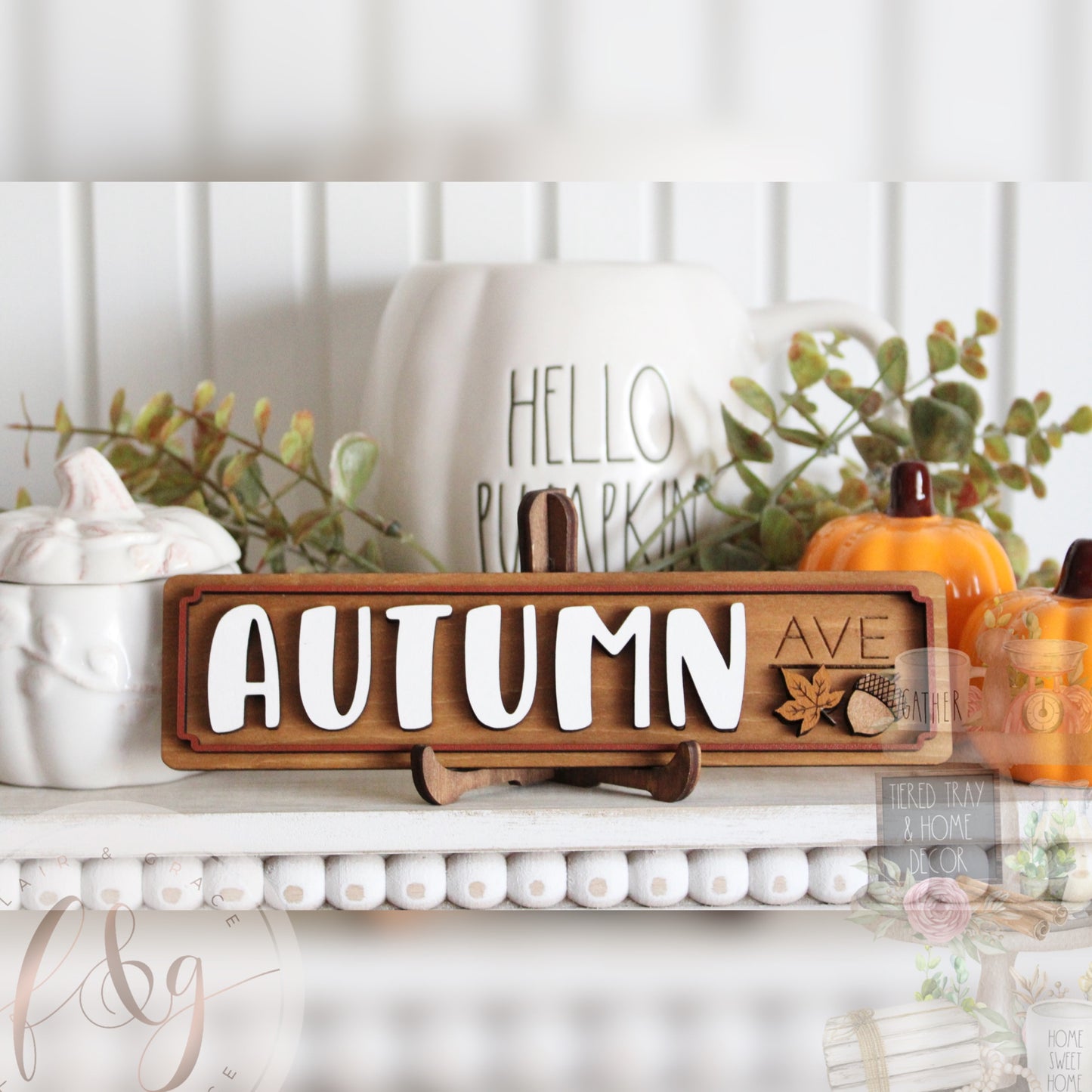 Autumn Days Collection - Autumn Ave (street sign)