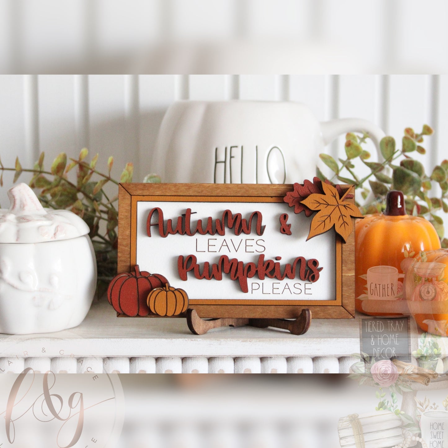 Autumn Days Collection - Autumn Leaves & Pumpkins Please