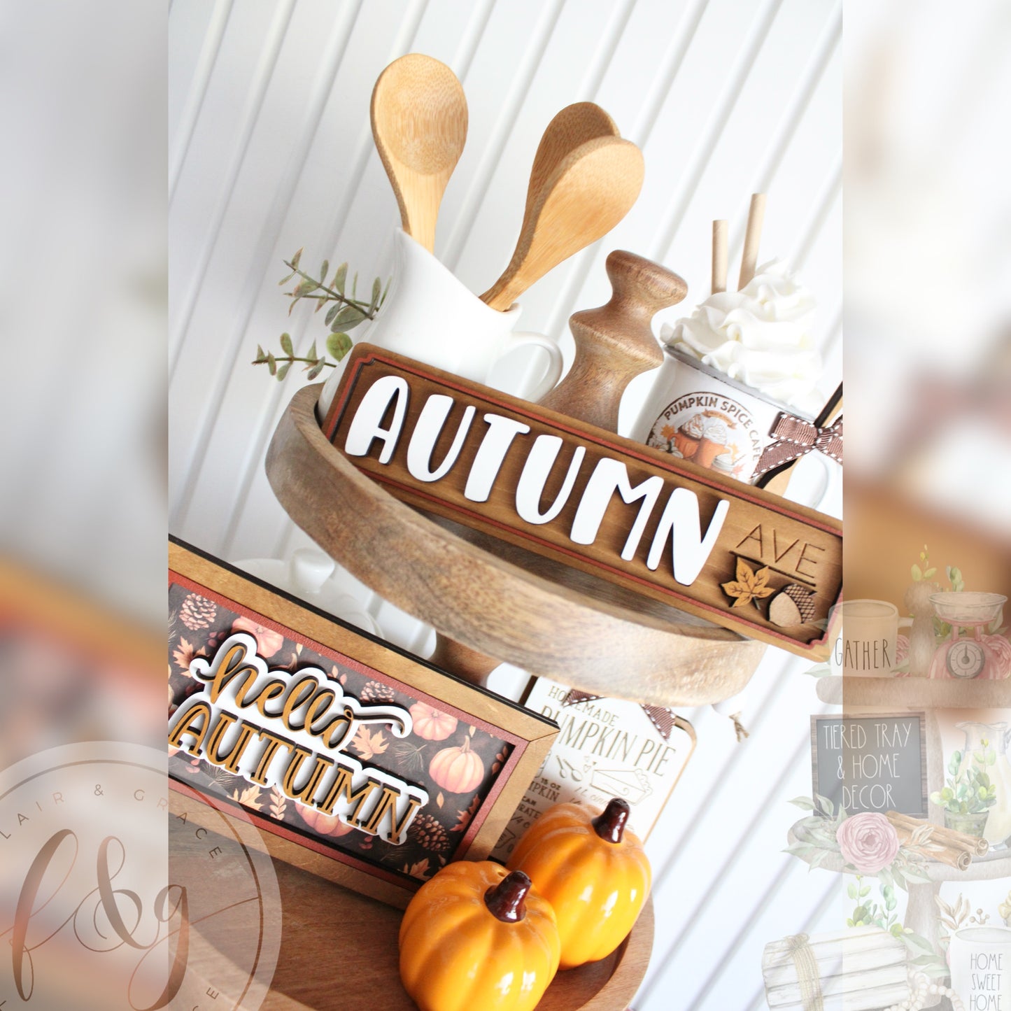 Autumn Days Collection - Pumpkin Pl (street sign)