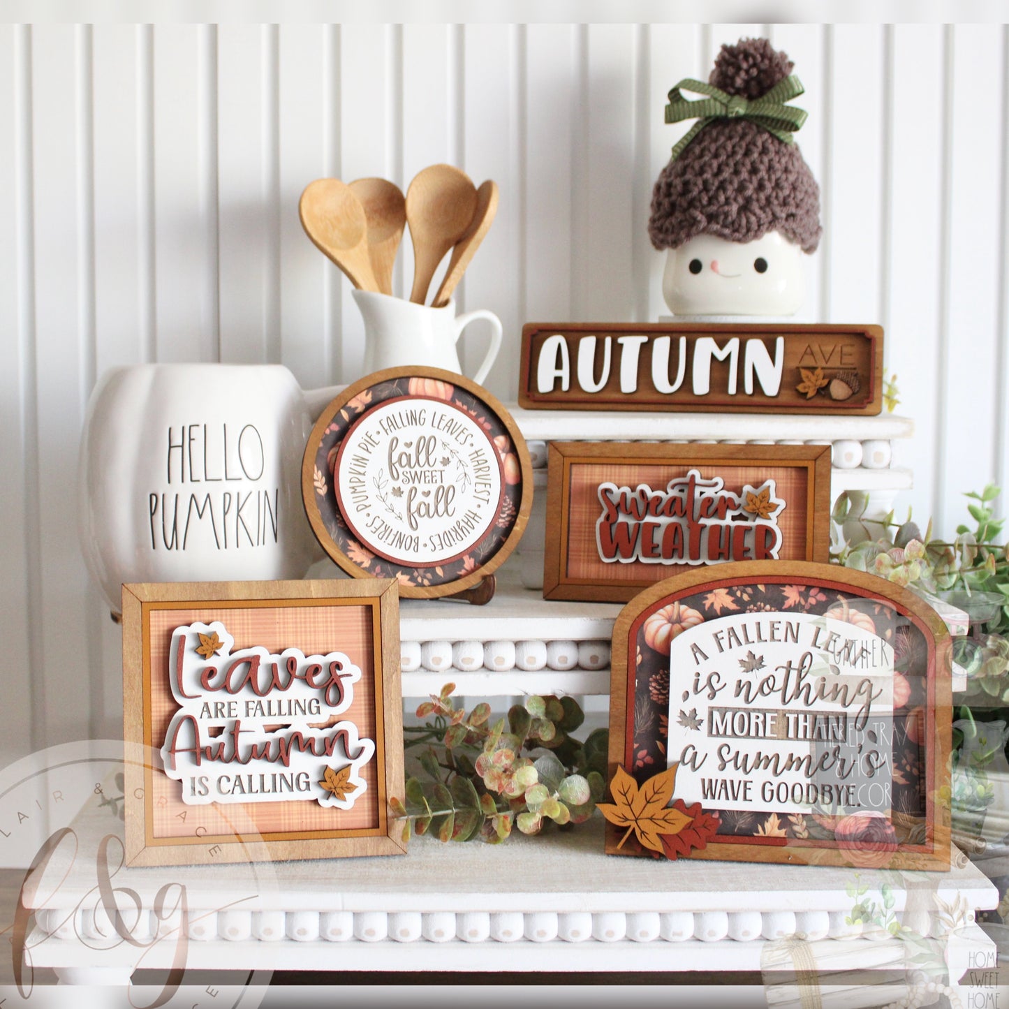 Autumn Days Collection - Autumn Ave (street sign)