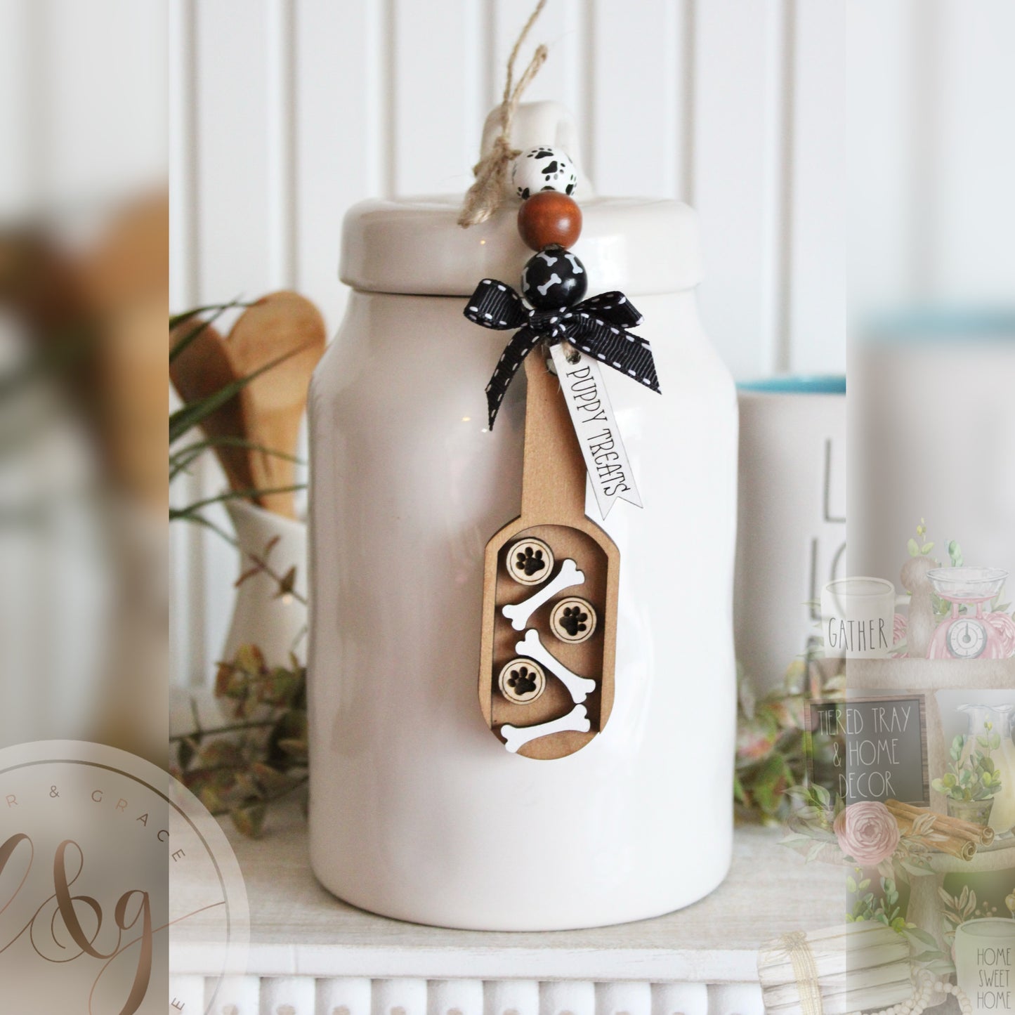 Dog Lover Collection - Canister Scoop