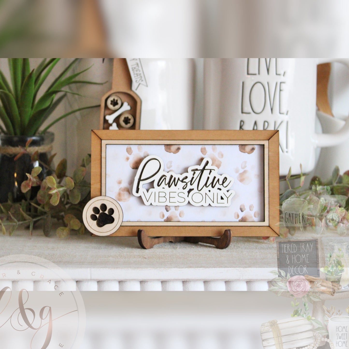 Dog Lover Collection - Pawsitive Vibes Only