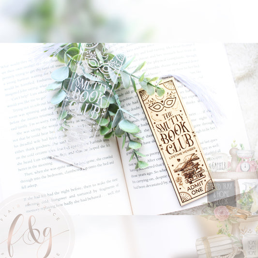 The Smutty Bookclub Bookmark
