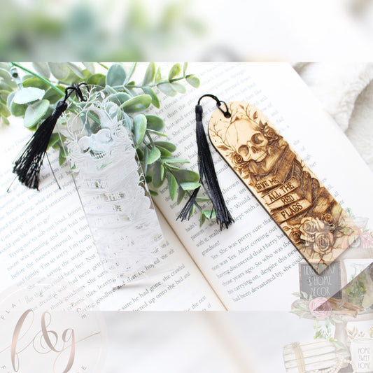 Give me all the Red Flags Bookmark