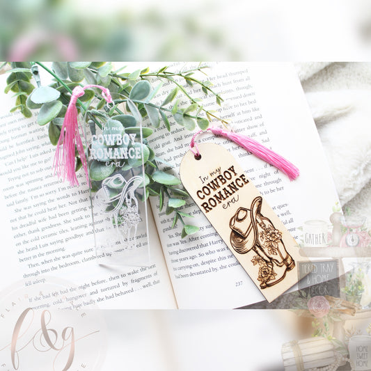 In my Cowboy Romance Era Bookmark