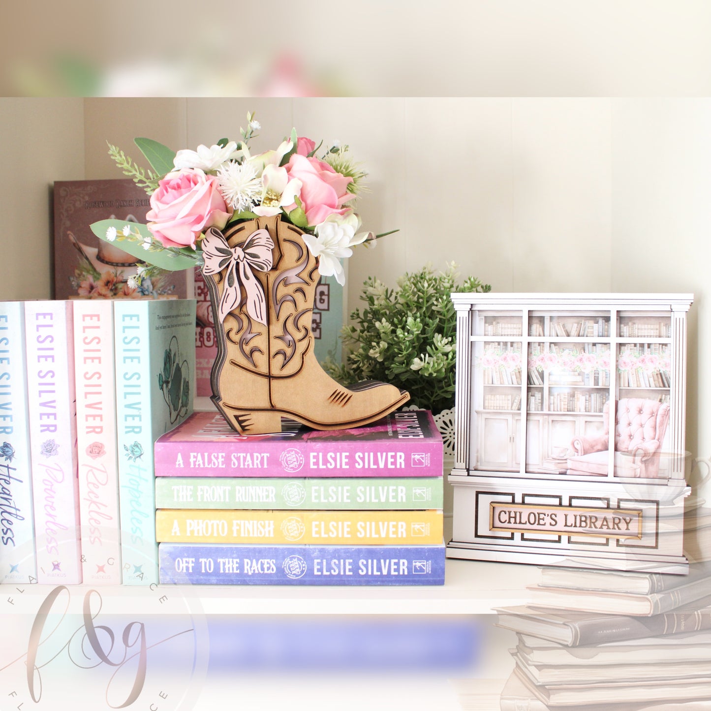 Personalised Library Book Nook Window