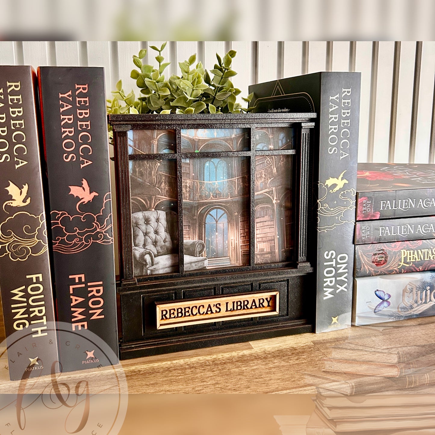 Personalised Library Book Nook Window