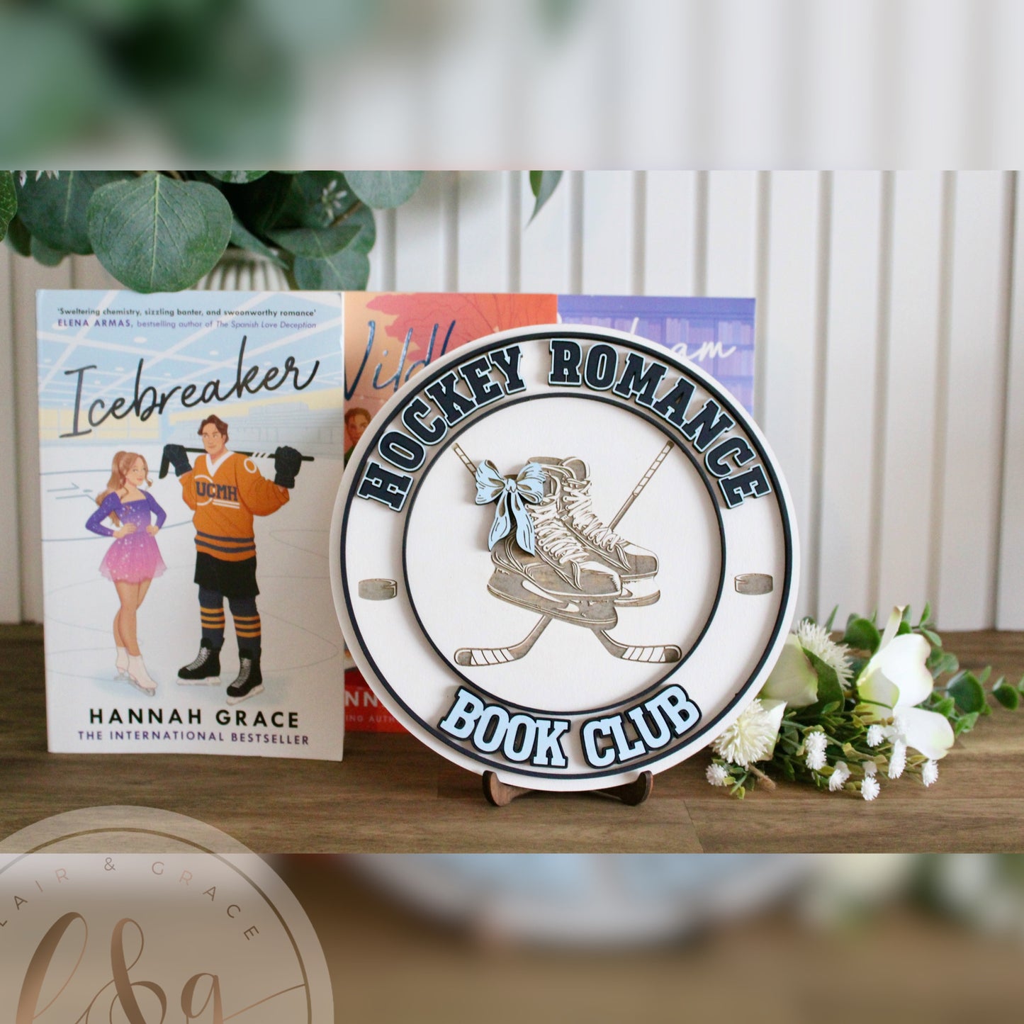 Hockey Romance Book Club Sign