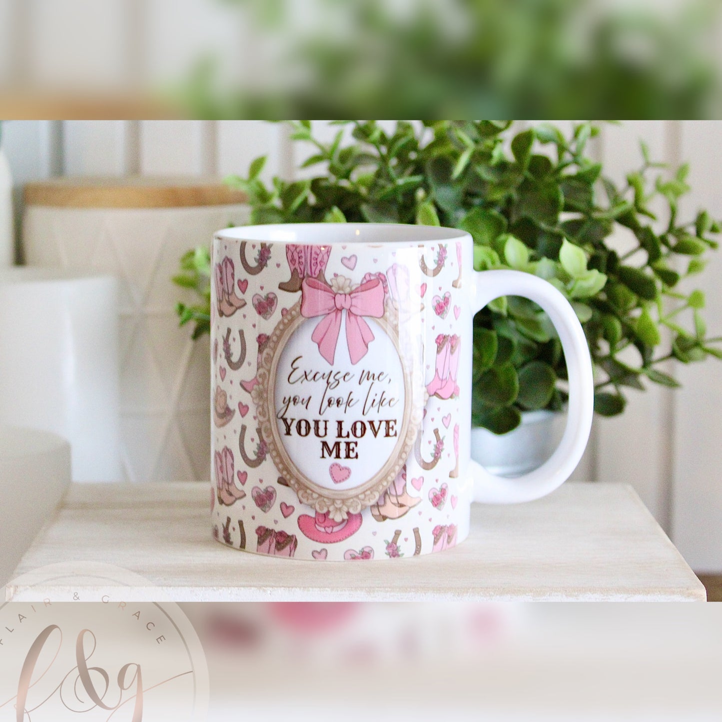 Excuse Me You Look Like You Love Me Mug