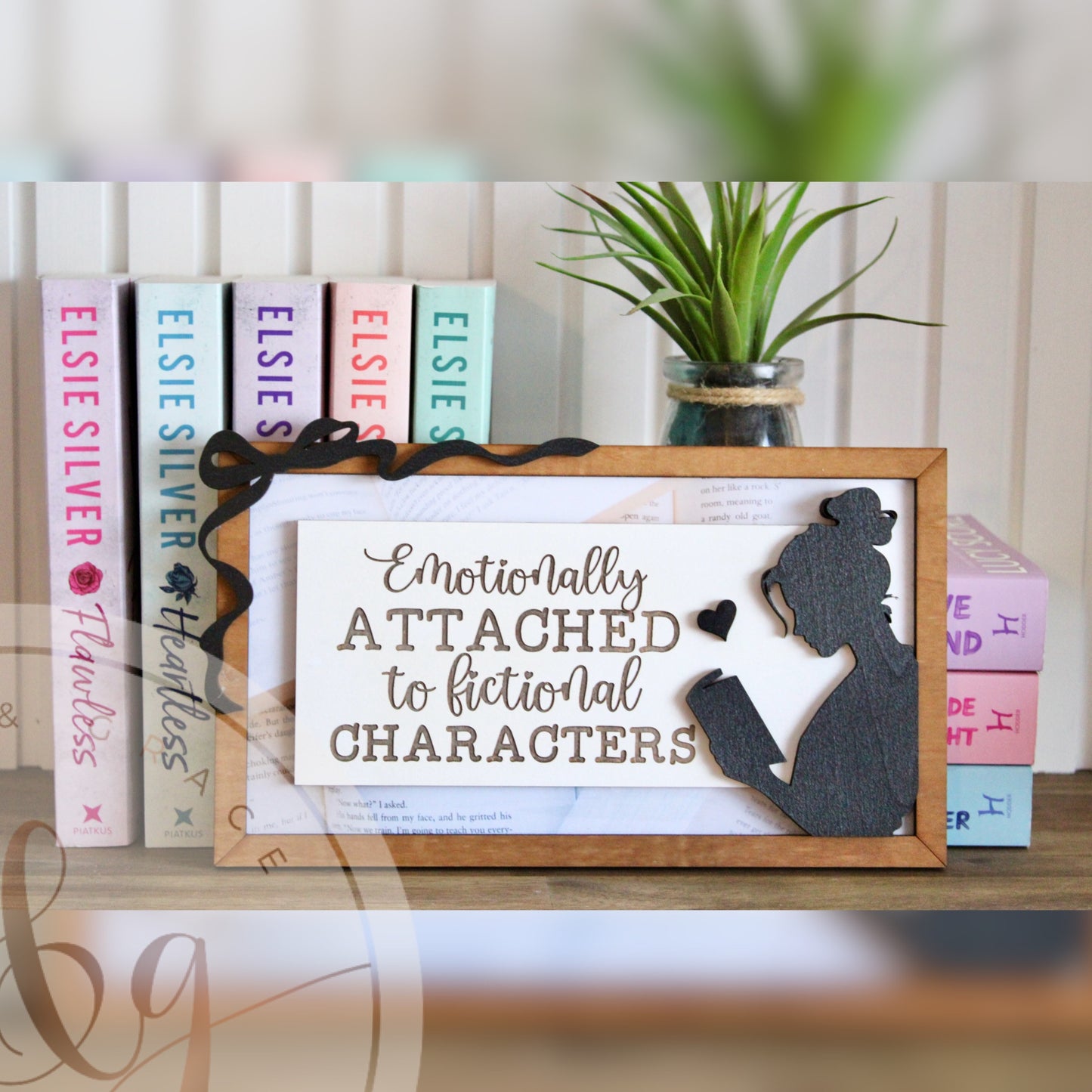 Emotionally Attached to Fictional Characters Sign