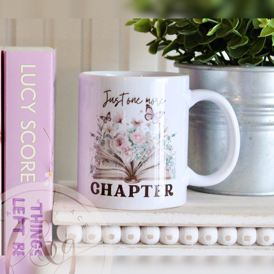 Just One More Chapter Mug