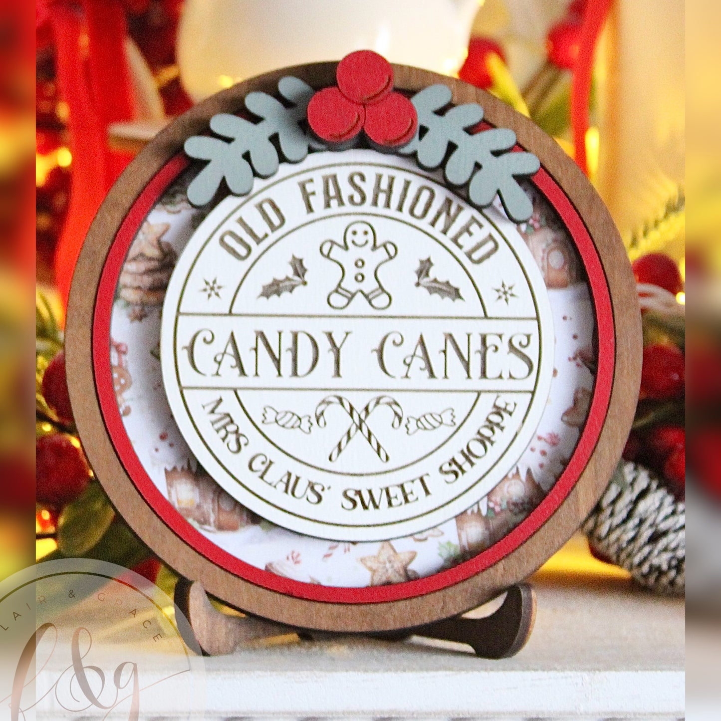 Mrs Claus’ Sweet Shoppe Collection - Old Fashioned Candy Canes