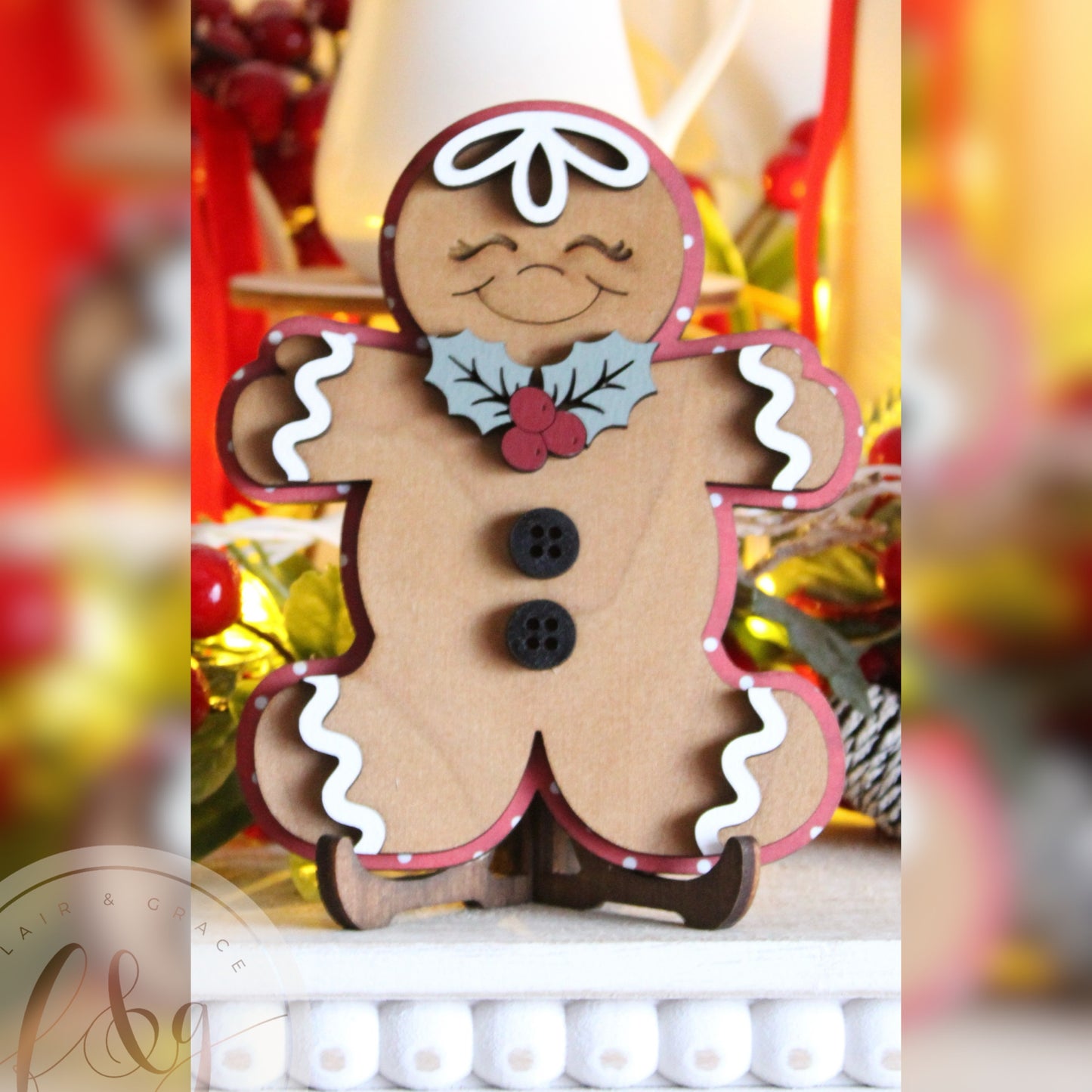 Mrs Claus’ Sweet Shoppe Collection - Gingerbread Man