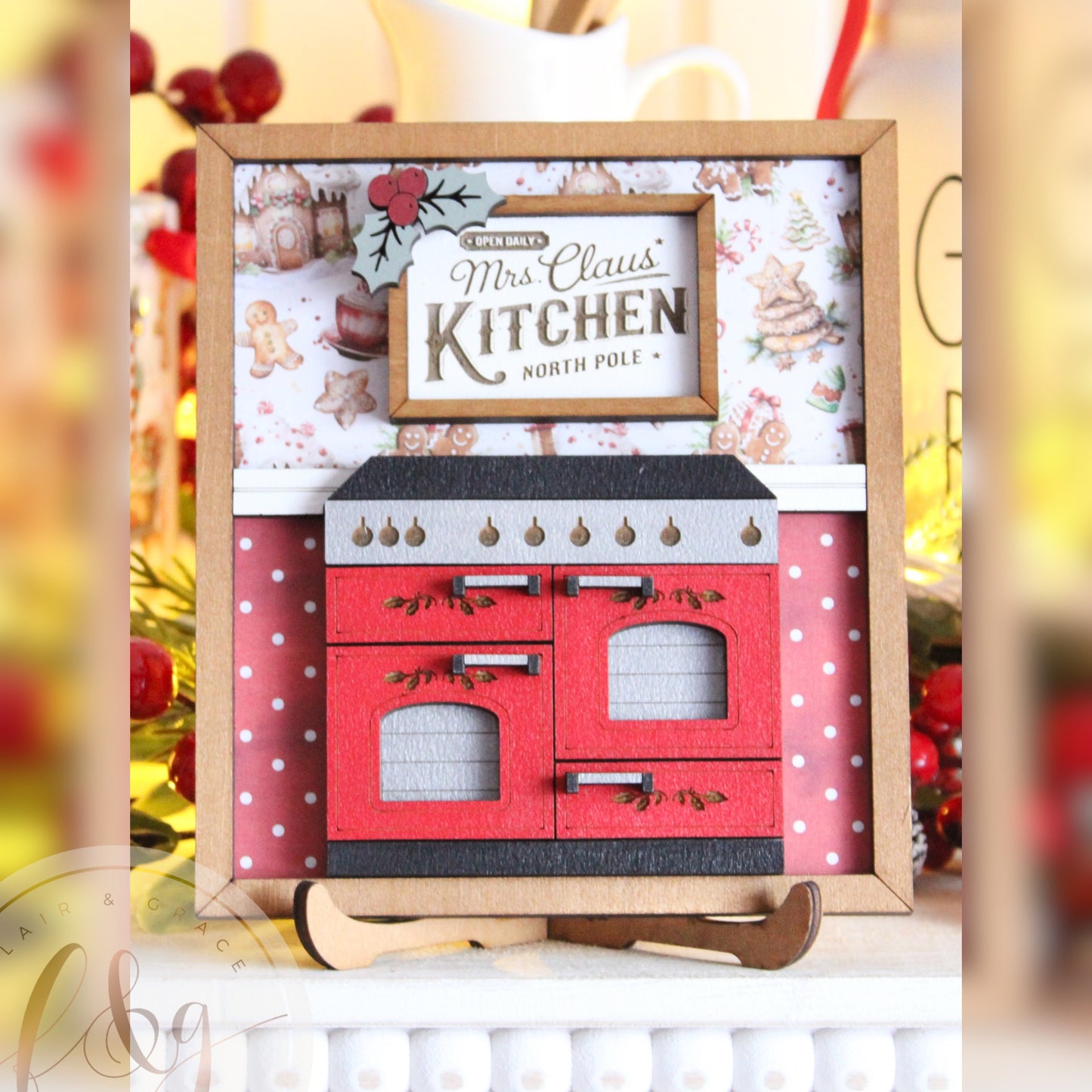 Mrs Claus’ Sweet Shoppe Collection - Vintage Oven