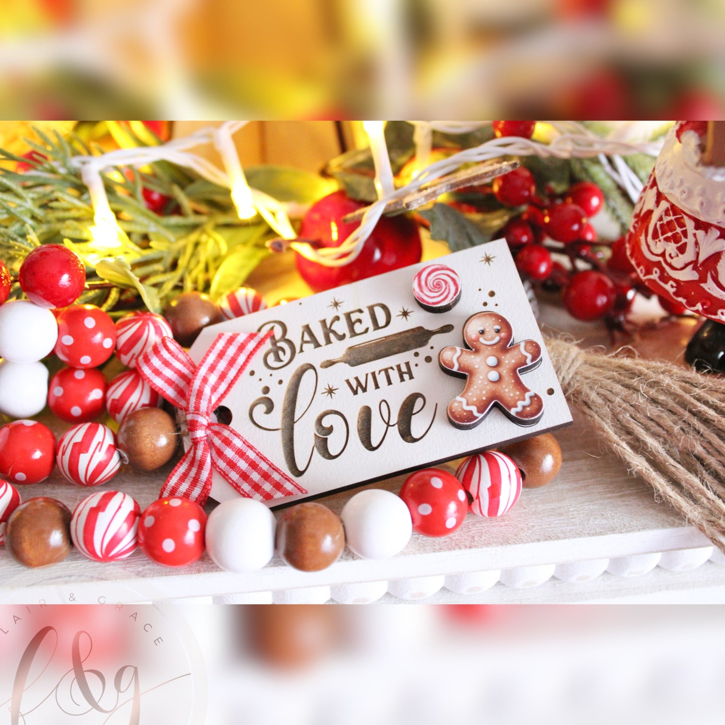 Mrs Claus’ Sweet Shoppe Collection - Garland