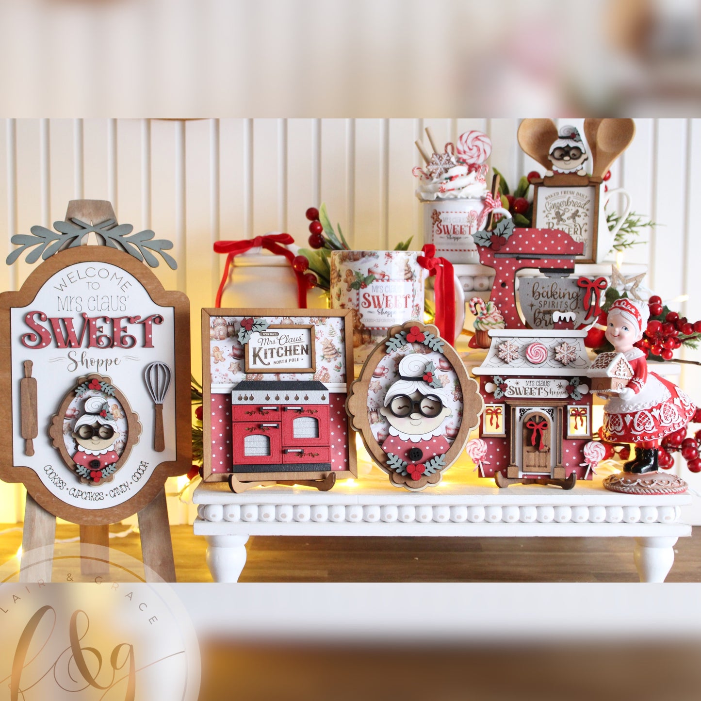 Mrs Claus’ Sweet Shoppe Collection - Shop Front