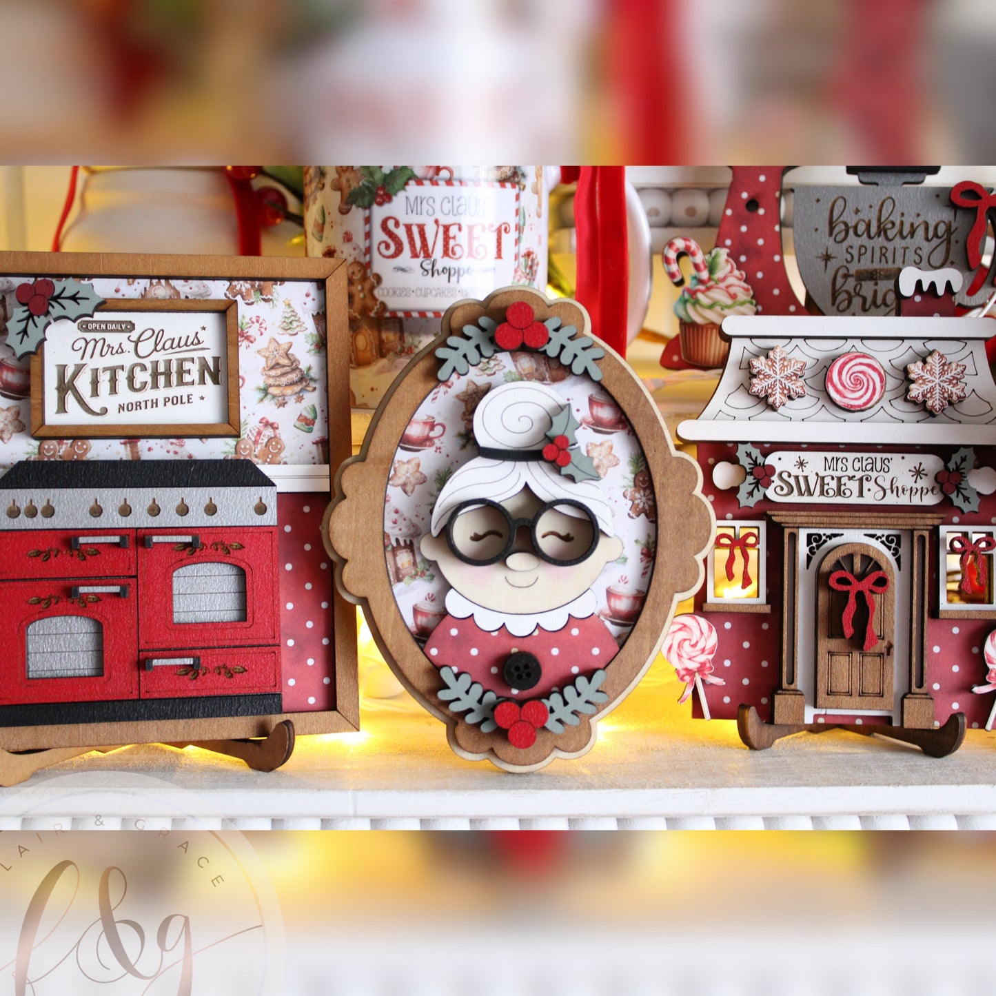 Mrs Claus’ Sweet Shoppe Collection - Shop Front