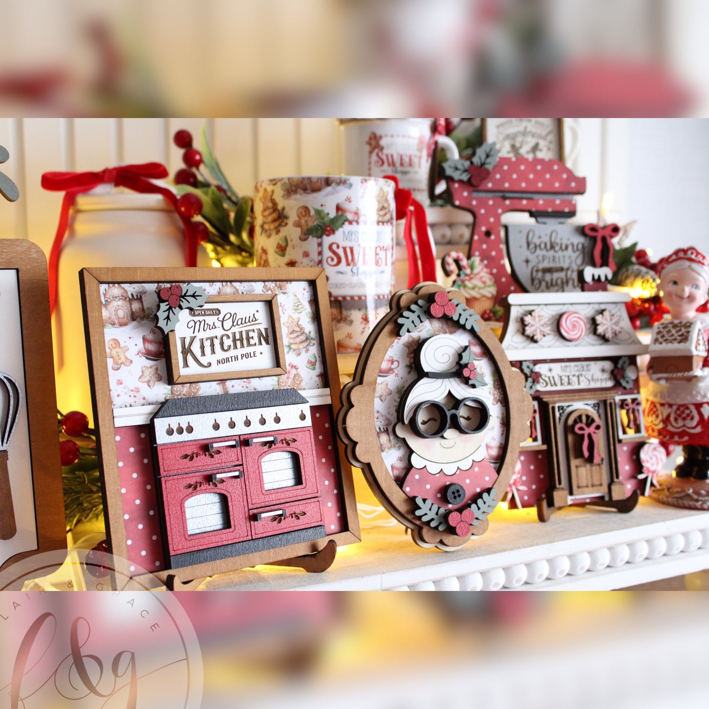 Mrs Claus’ Sweet Shoppe Collection - Shop Front