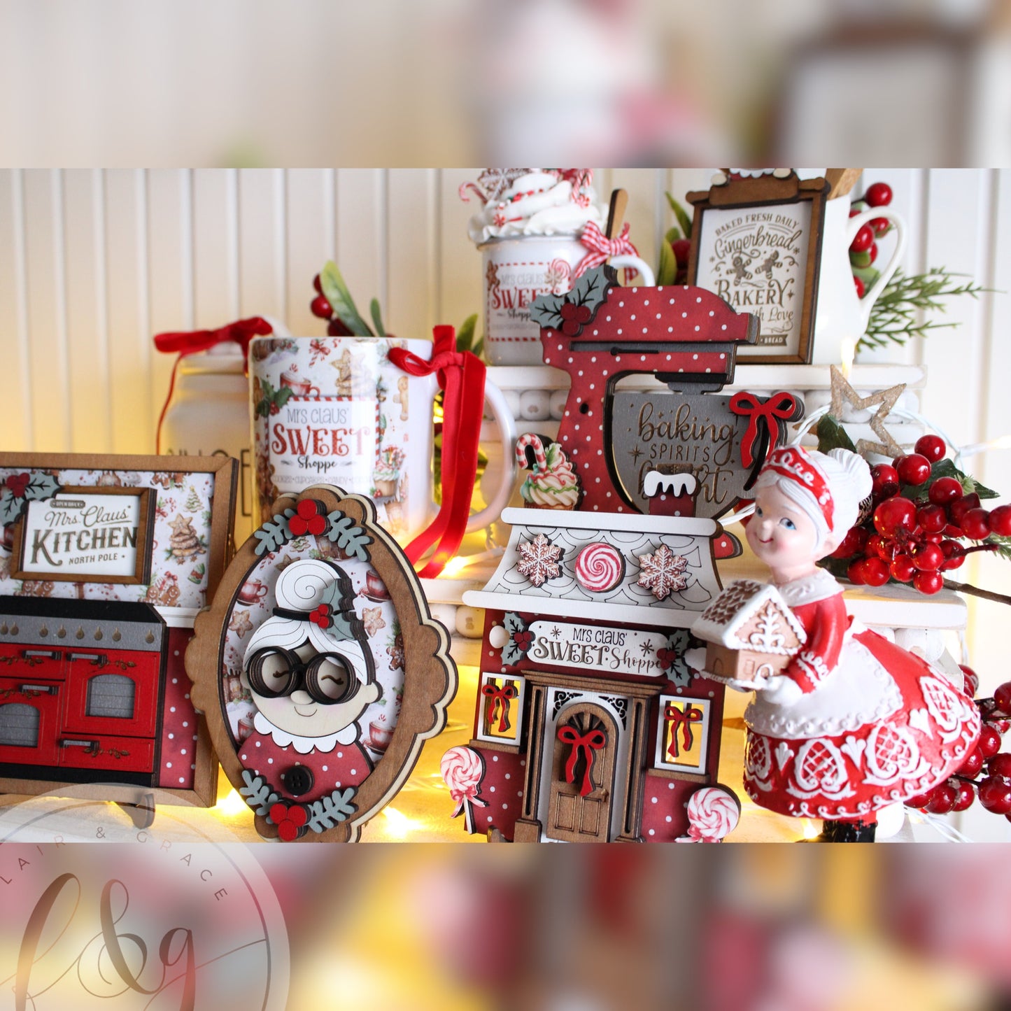 Mrs Claus’ Sweet Shoppe Collection - Shop Front