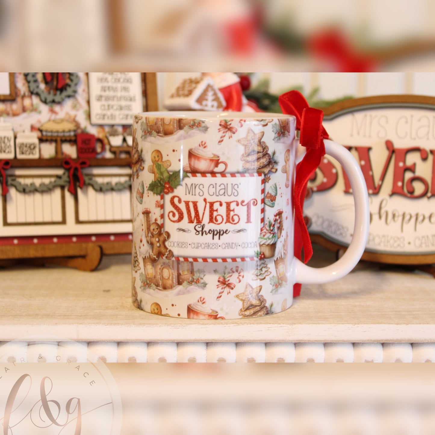 Mrs Claus’ Sweet Shoppe Collection - 11oz Mug