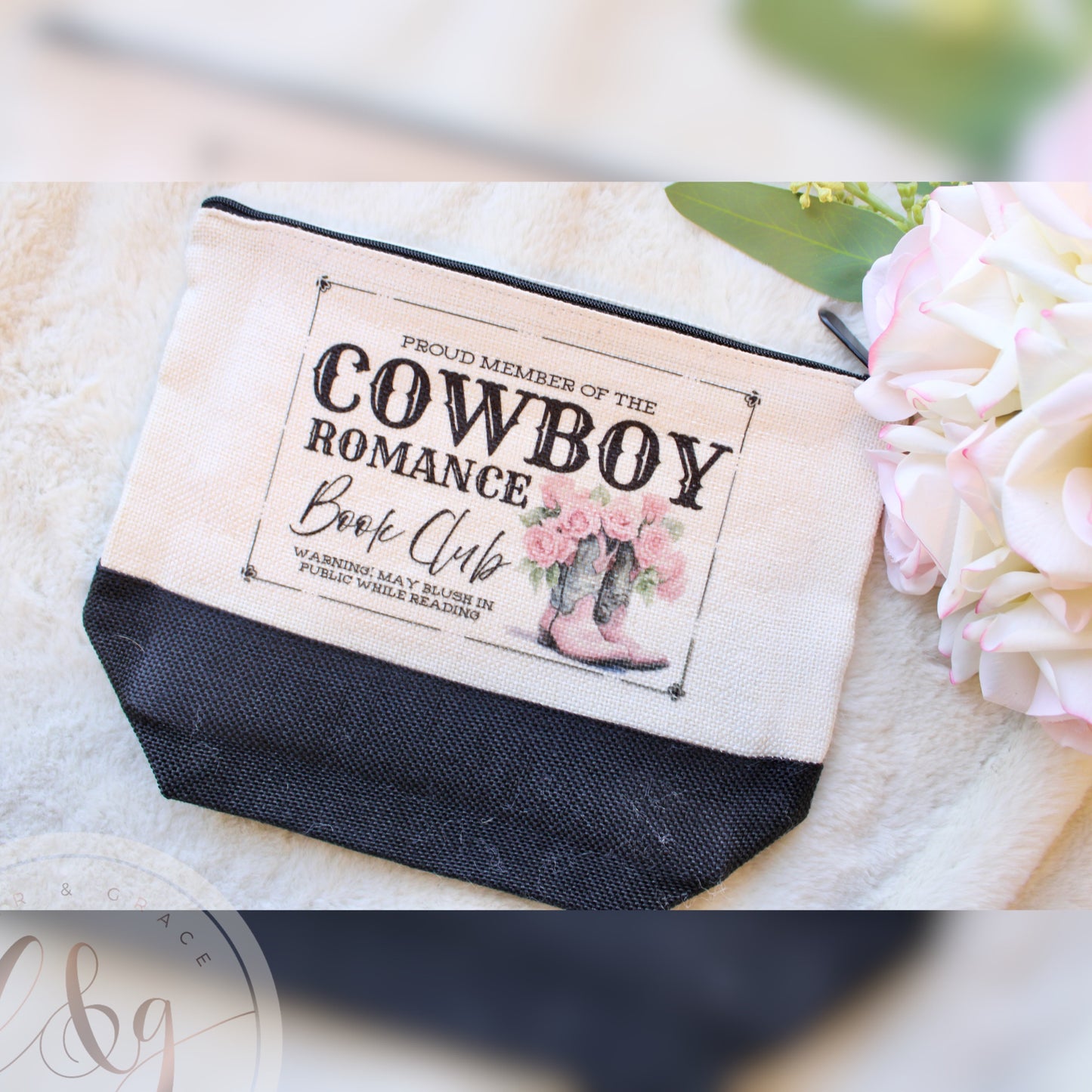 Cowboy Romance Book Club Tote Bag