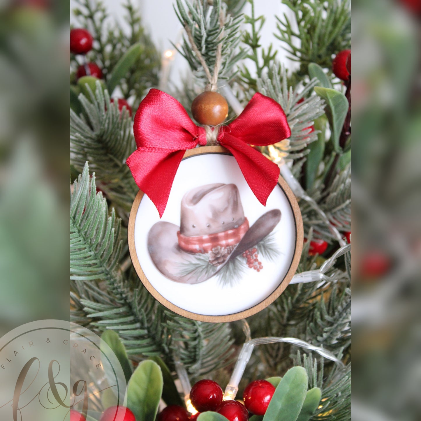 Country Christmas Ornaments