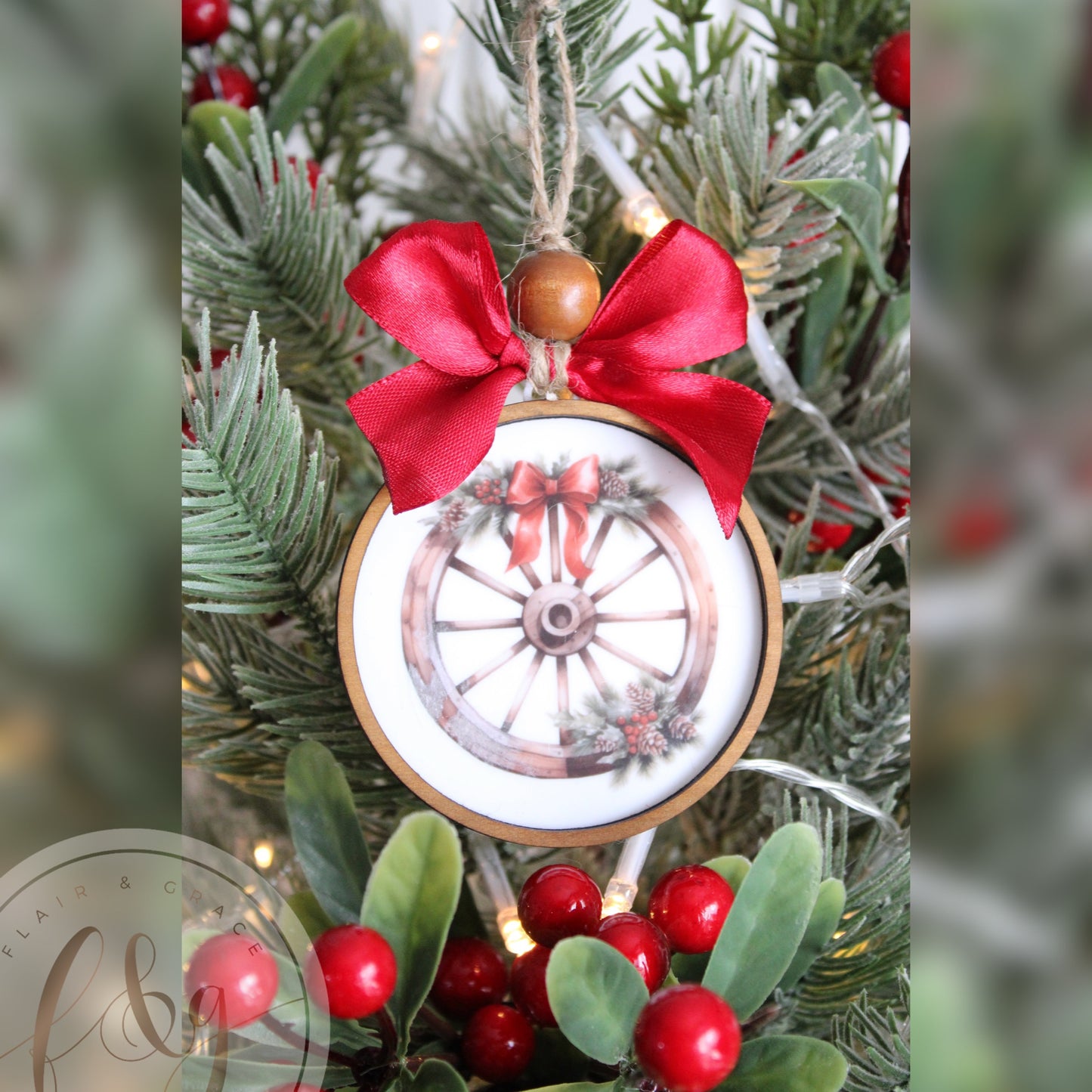 Country Christmas Ornaments