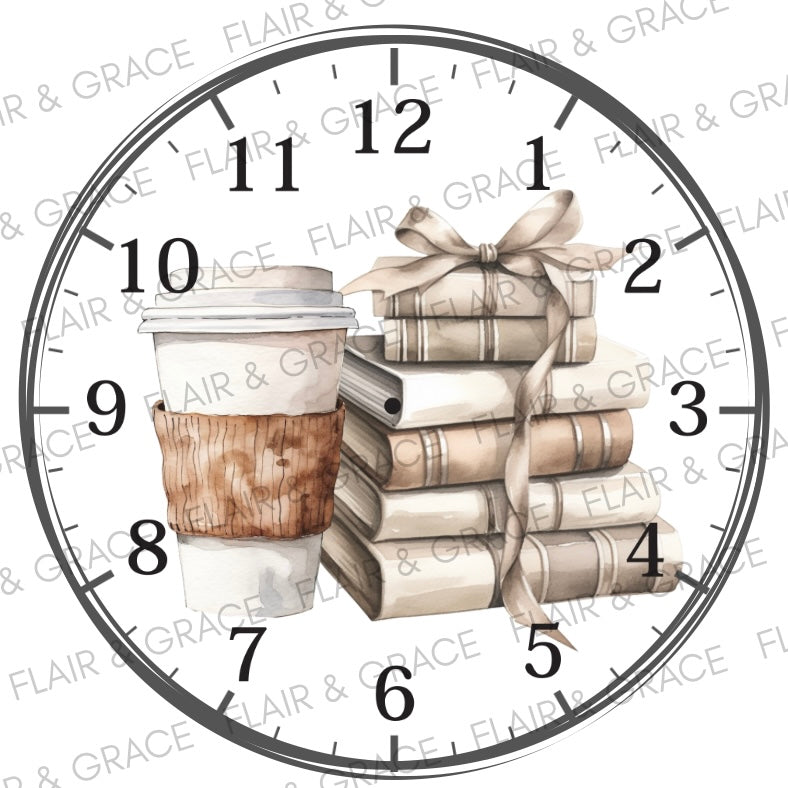 Bookish Clock