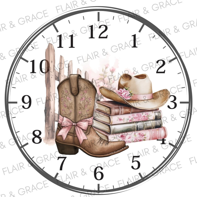 Bookish Clock