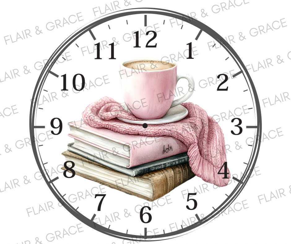 Bookish Clock