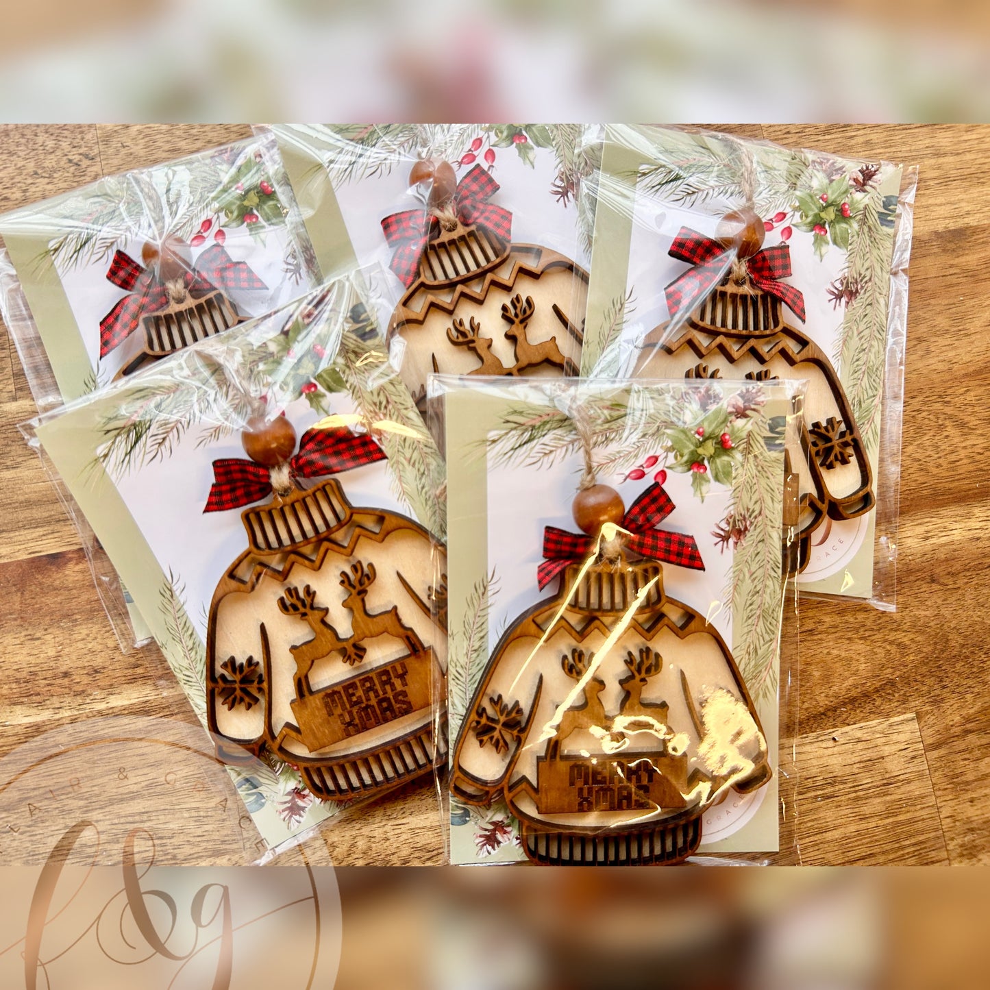 IN STOCK Ugly Sweater Ornament