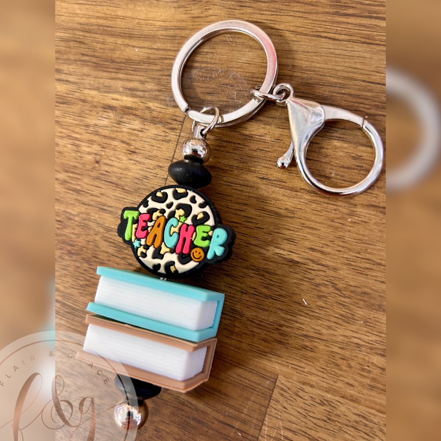 IN STOCK Assorted Keychains (bookish/teacher)