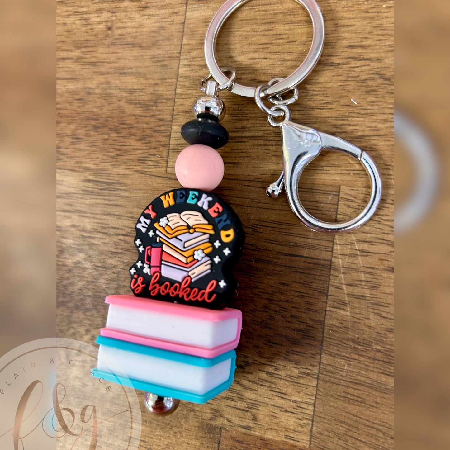 IN STOCK Assorted Keychains (bookish/teacher)