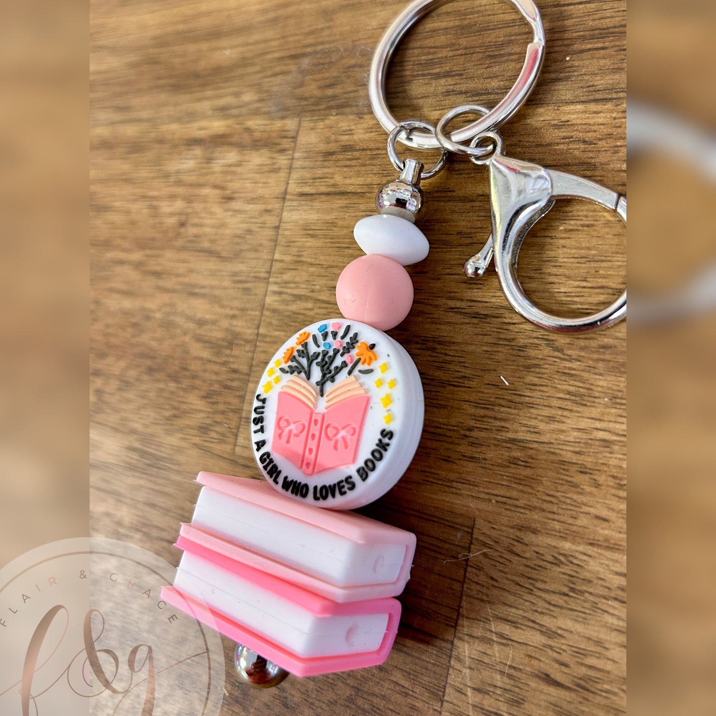 IN STOCK Assorted Keychains (bookish/teacher)