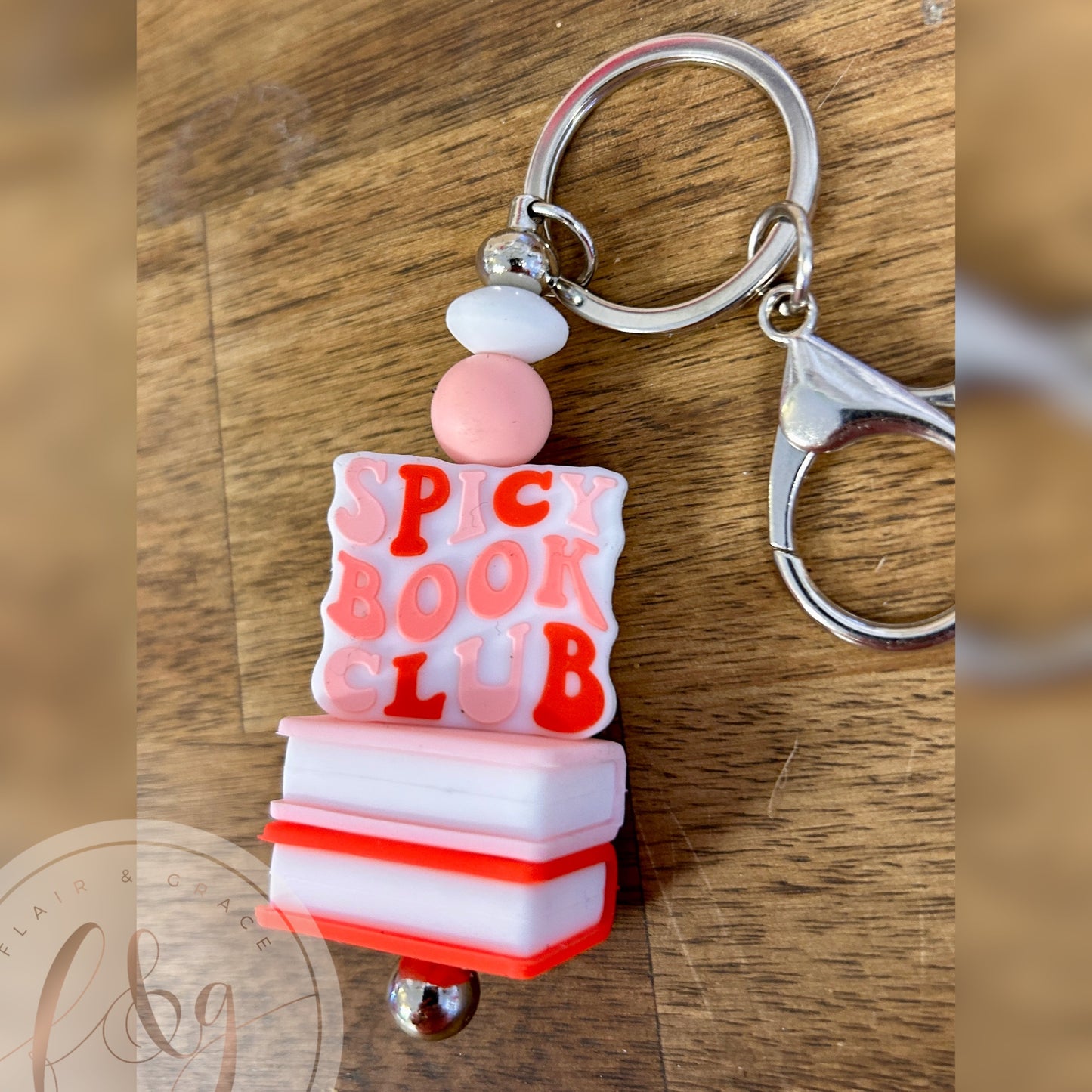 IN STOCK Assorted Keychains (bookish/teacher)