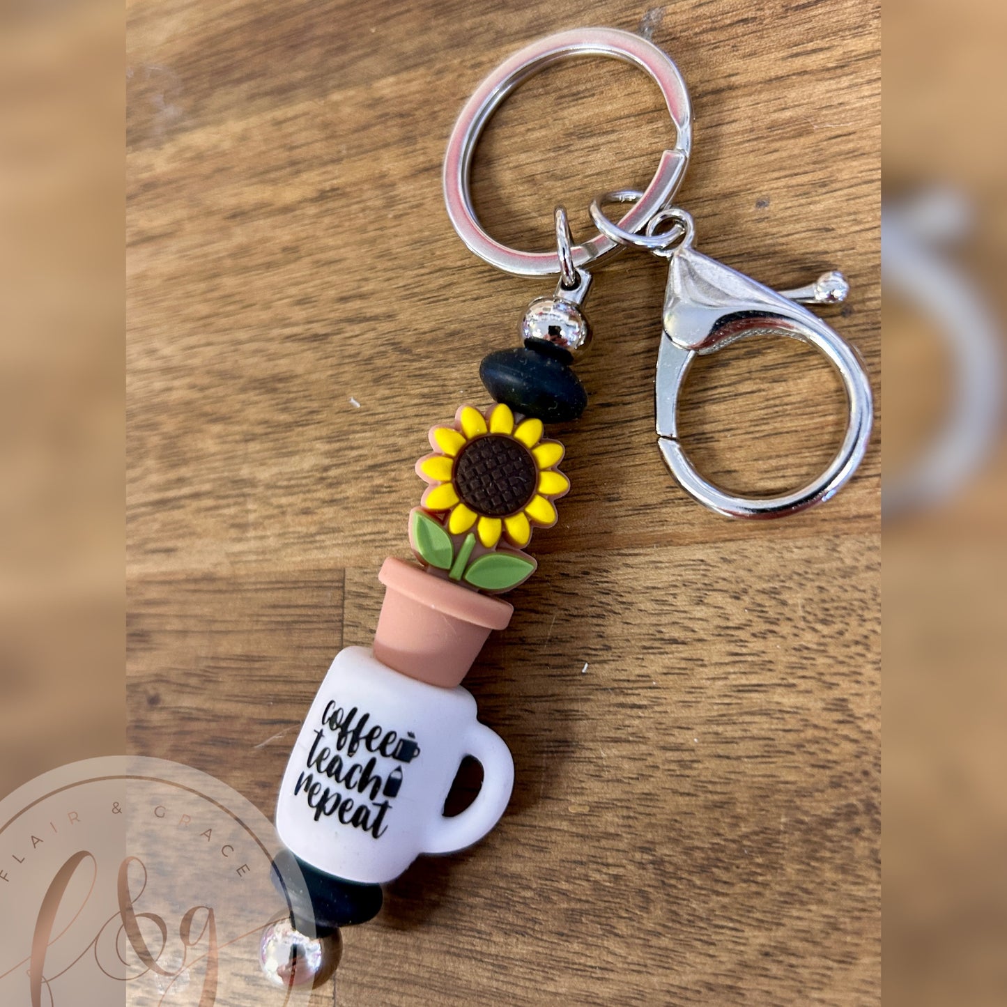 IN STOCK Assorted Keychains (bookish/teacher)