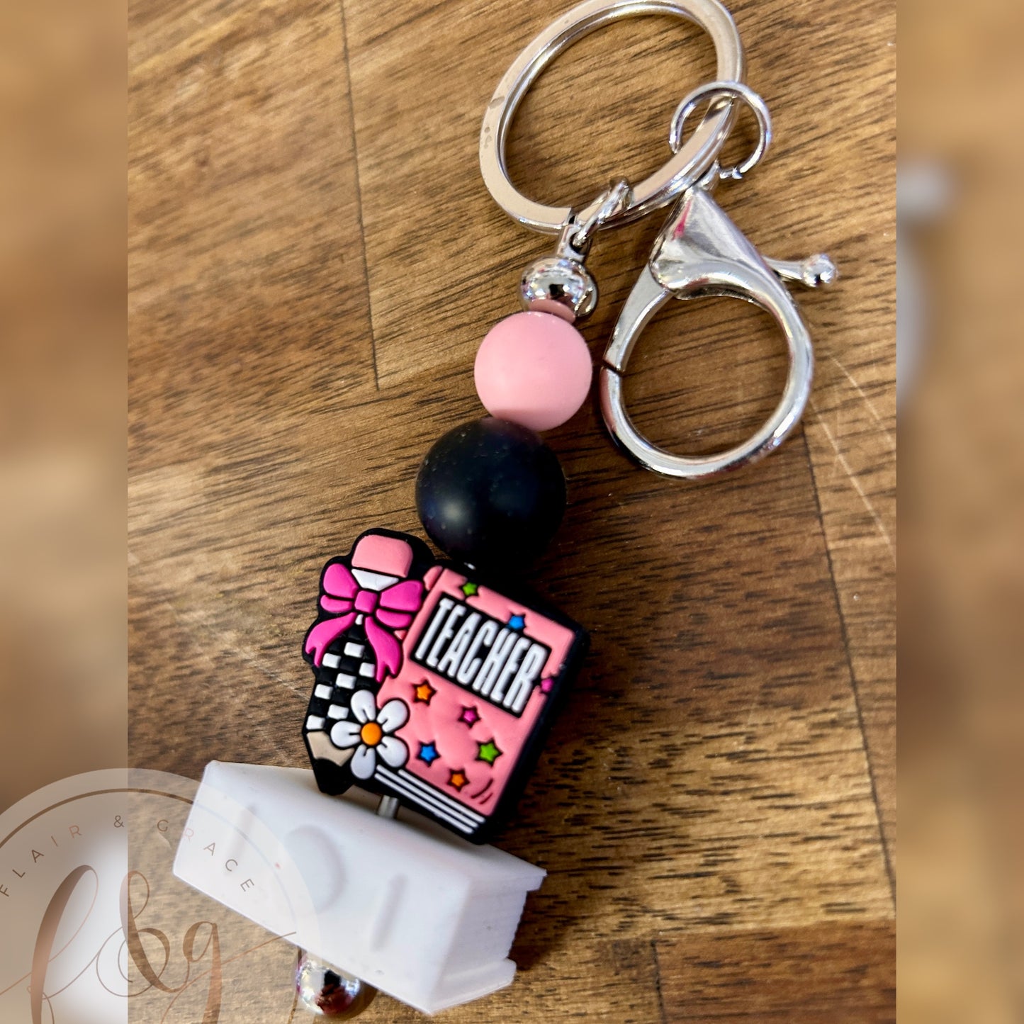 IN STOCK Assorted Keychains (bookish/teacher)