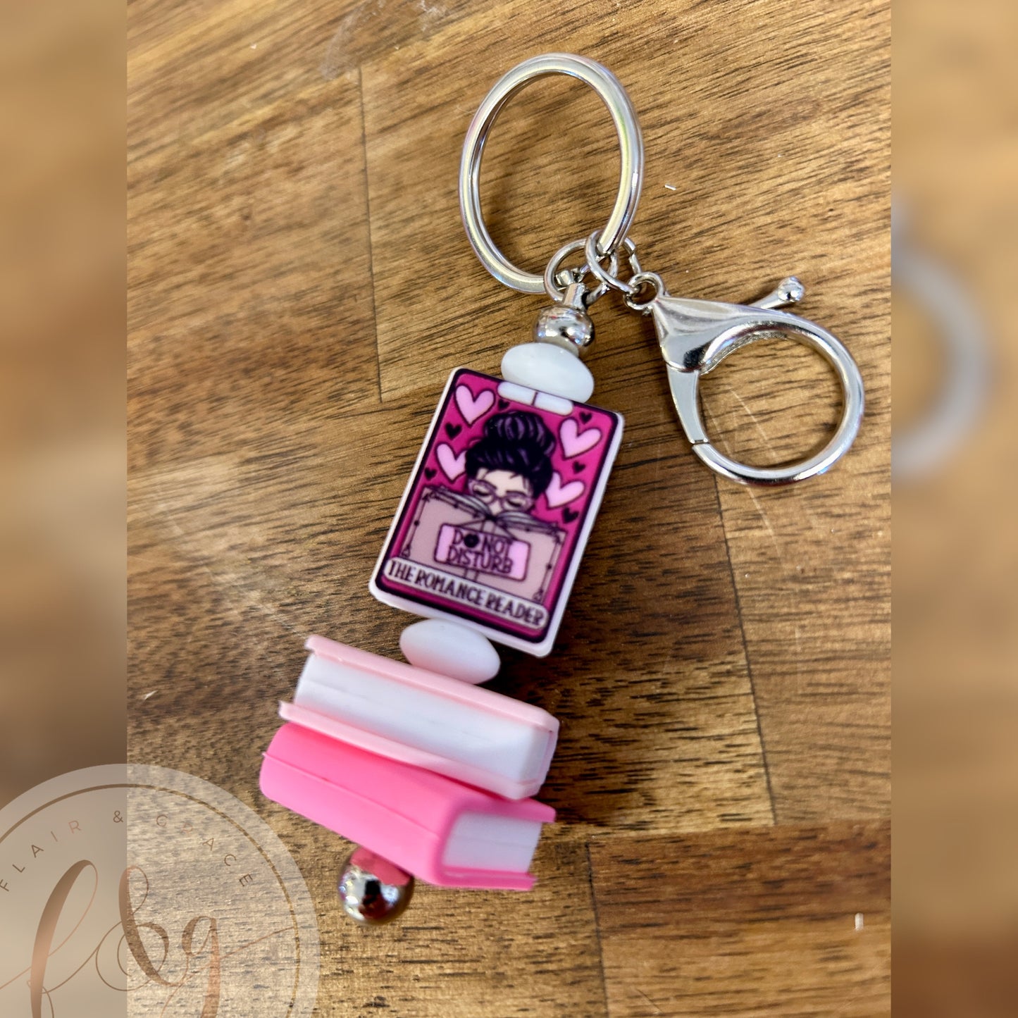 IN STOCK Assorted Keychains (bookish/teacher)