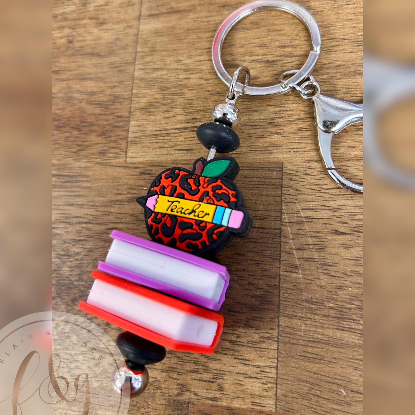 IN STOCK Assorted Keychains (bookish/teacher)