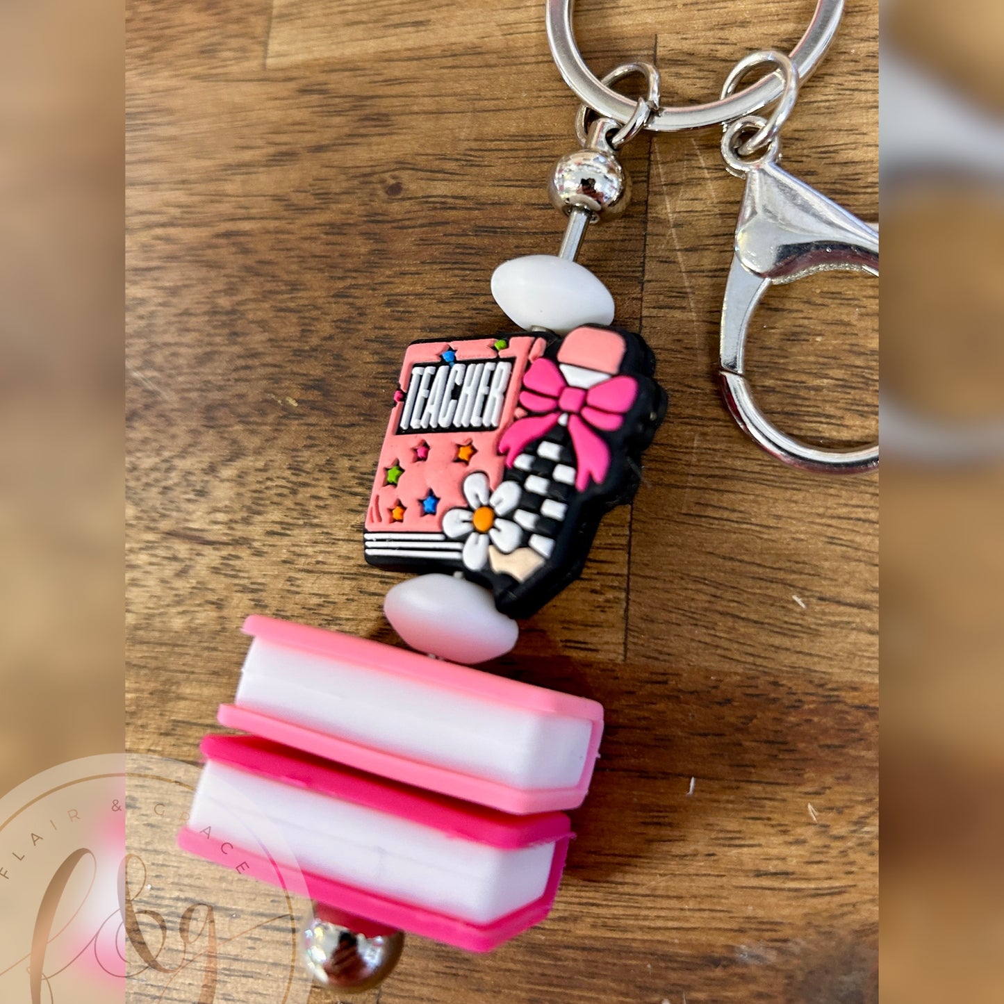 IN STOCK Assorted Keychains (bookish/teacher)