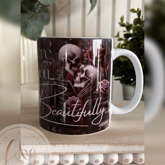 IN STOCK Some books were born to break you beautifully Mug