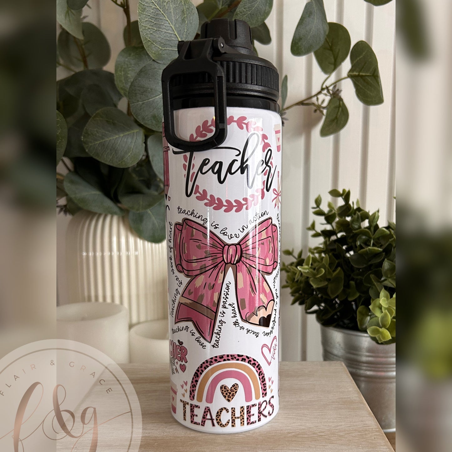 IN STOCK Teacher Bow Tumbler