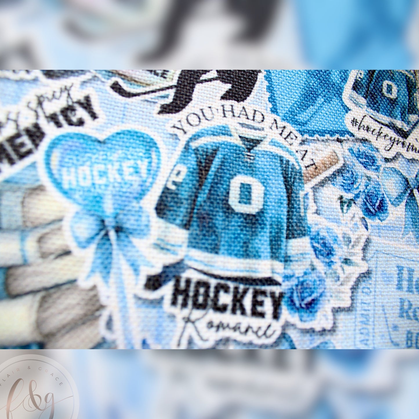 Hockey Romance Pouch / Sleeve
