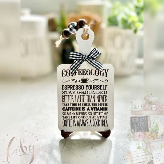 But First Coffee - Coffeeology Board