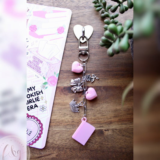 Bookish Girlie Charm Chain