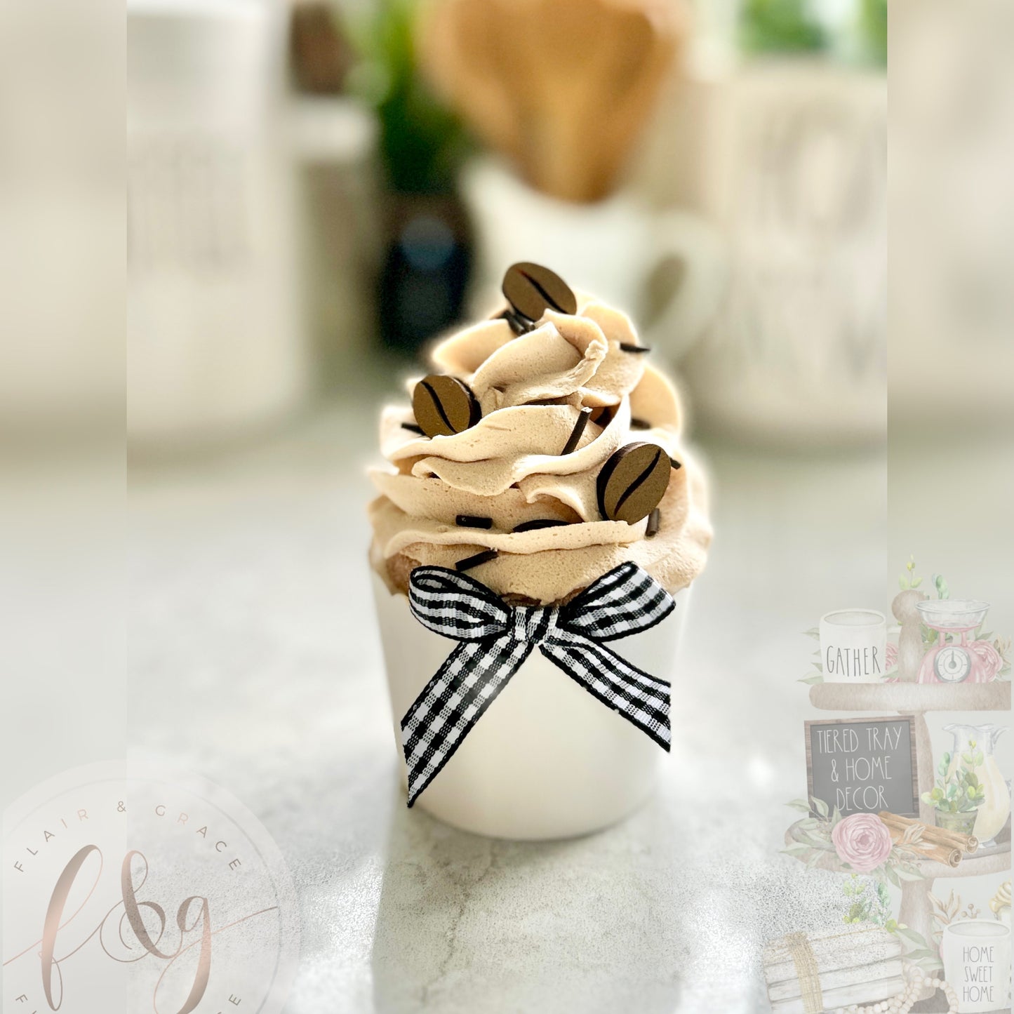 But First Coffee - Coffee Cupcake Fake Bake