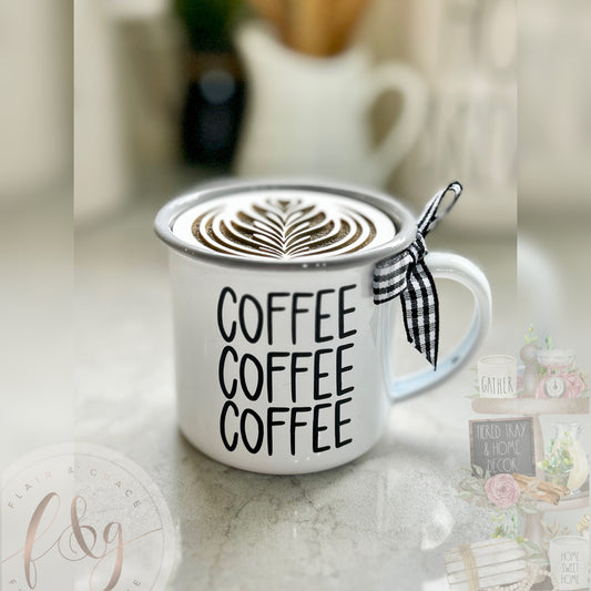 But First Coffee - Latte Fake Bake