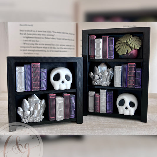 Bookshelf Fidget Clicker - Dark